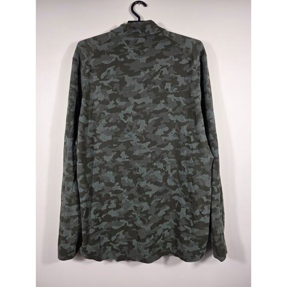 Lululemon Surge Warm Half Zip Men Long Sleeve Camo Green XL Thailand Release - Picture 8 of 12